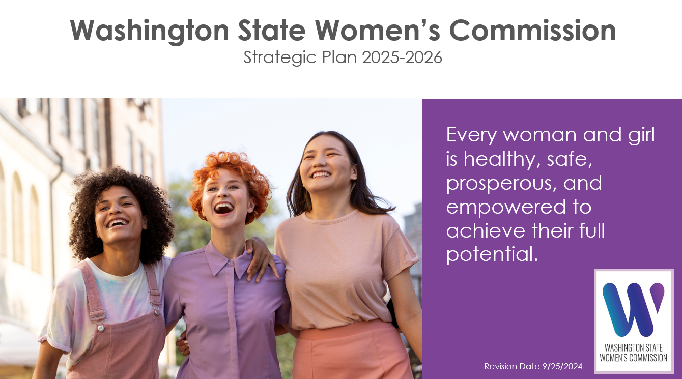 Washington State Women's Commission Strategic Plan 2025-2026